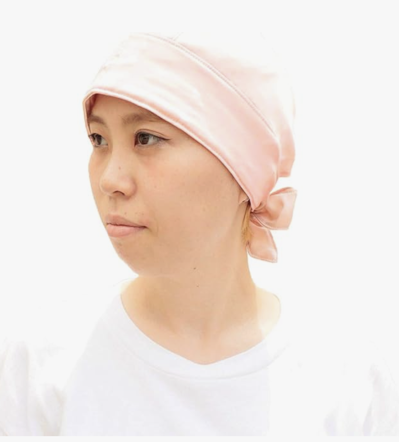 ベーシックエンチ Silk Turban ターバン シルク ナイトキャップ フリーサイズ